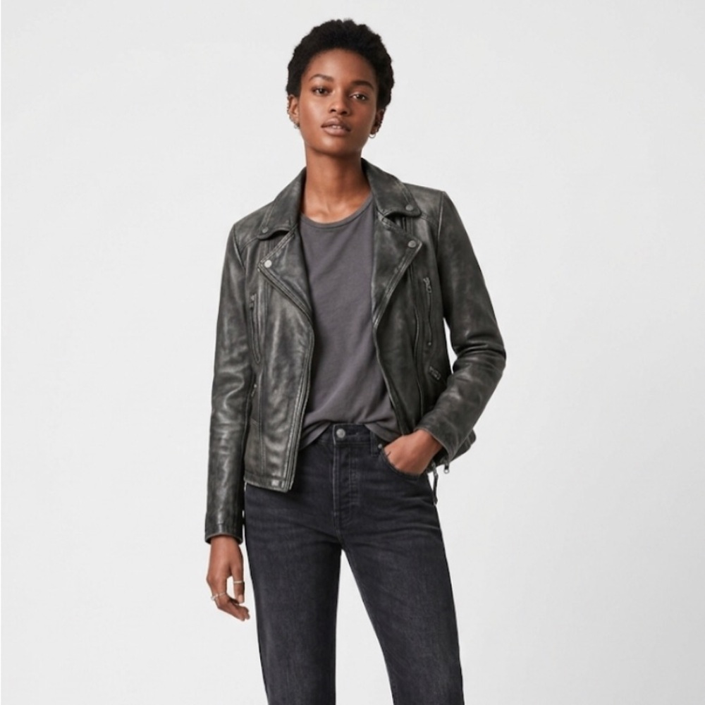 Free People Leather Jacket